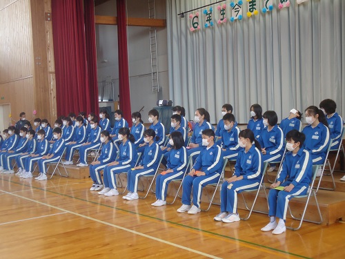 6年生勢揃いです。
