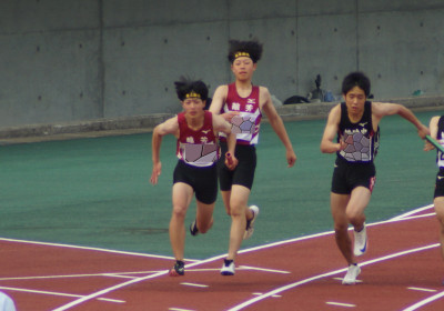 共通男子リレー③
